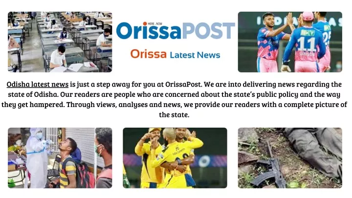 odisha latest news is just a step away