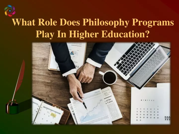 what role does philosophy programs play in higher education