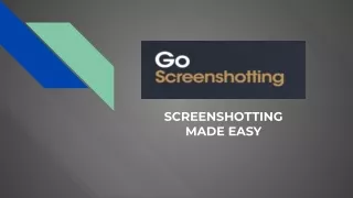 screenshotting made easy