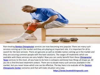 Chiropractic Care Denton