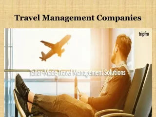 Travel Management Companies