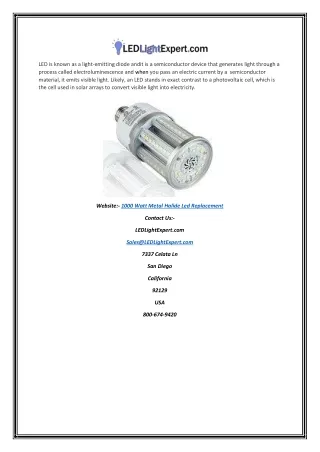 led is known as a light emitting diode andit