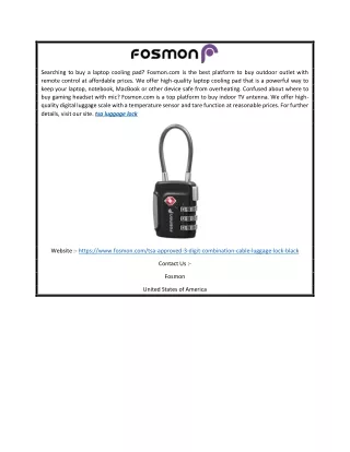 searching to buy a laptop cooling pad fosmon