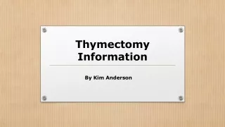 thymectomy information