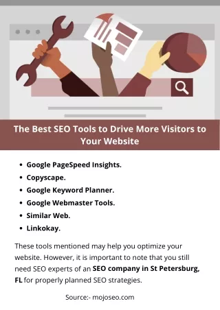 the best seo tools to drive more visitors to your