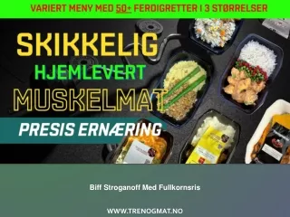 biff stroganoff med fullkornsris