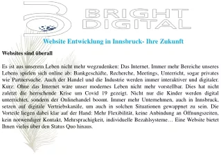 website entwicklung in innsbruck ihre zukunft