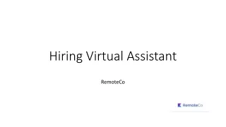 hiring virtual assistant