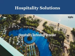 Hospitality Solutions