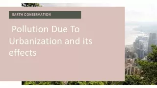 earth conservation