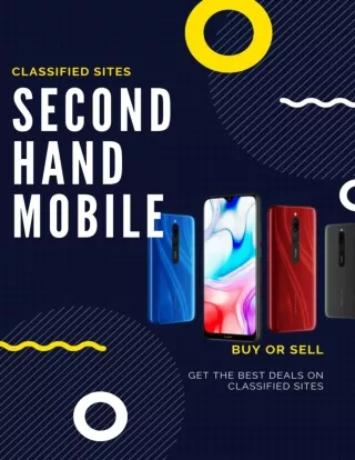 Buy second hand mobile at cheap price on classified sites