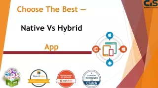 Choose The Best — Native App Vs Hybrid App