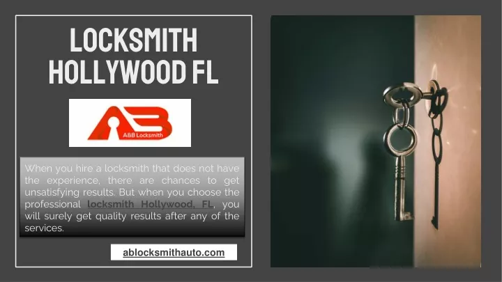 locksmith hollywood fl