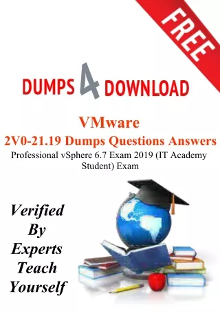 Get Latest VMware 2V0-21.19 Dumps PDF