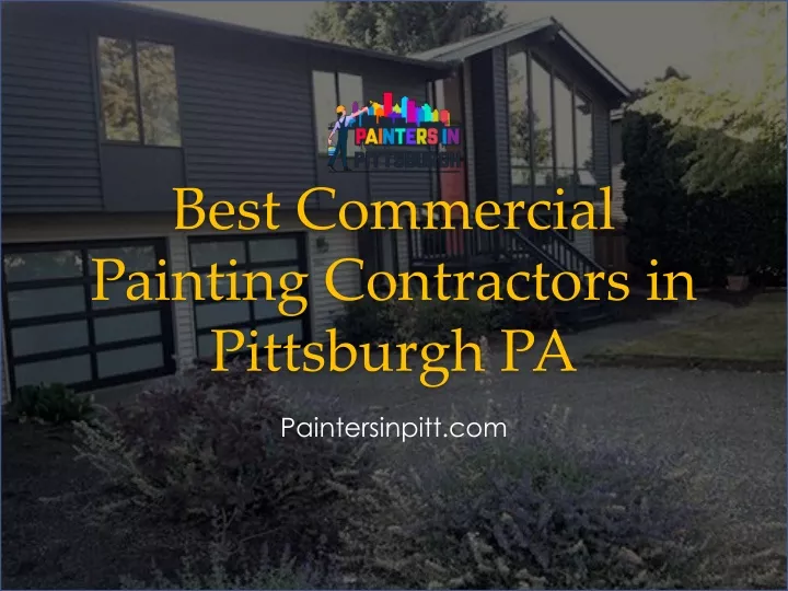 best commercial painting contractors in pittsburgh pa