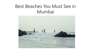 best beaches you must see in mumbai