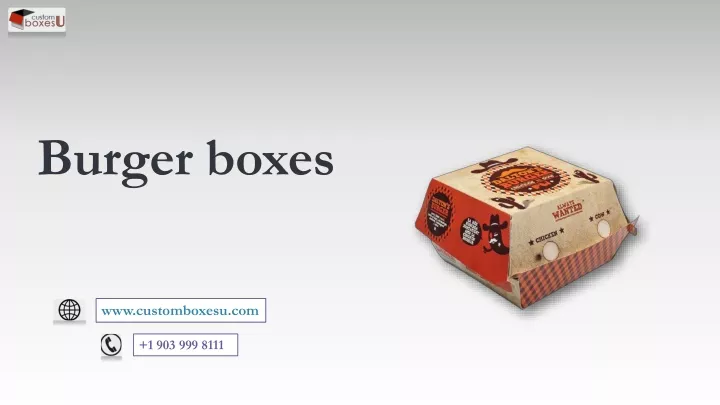 burger boxes