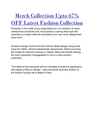 Travis Scott - Astroworld Merch Collection Upto 67% OFF