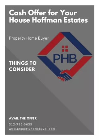Realtors Cash Offer for Your House Hoffman Estates For You!
