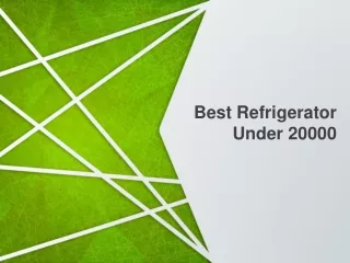 best refrigerator under 20000
