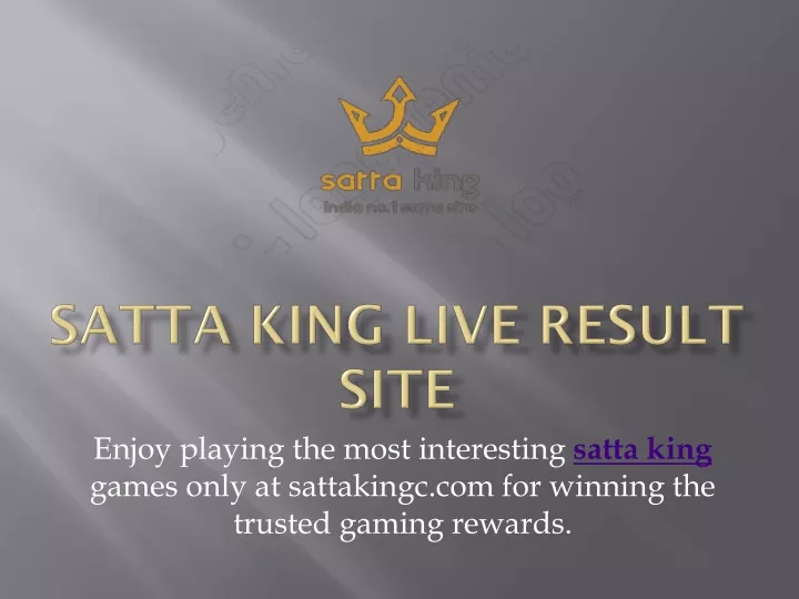 satta king live result site