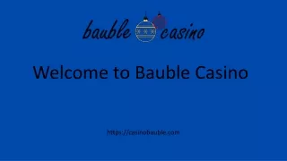 Have a Variety of Casino Gaming  Casino Bauble