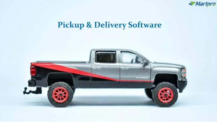 pickup delivery software