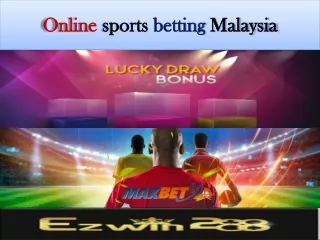 online sports betting Malaysia