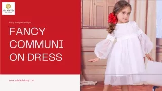 Fancy Communion Dress