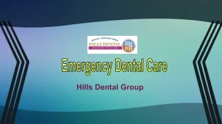 Emergency Dental Care in San Jose