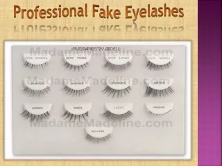 professional fake eyelashes
