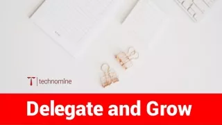 delegate and grow