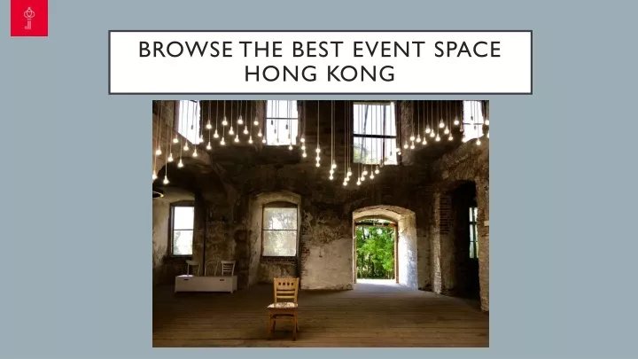 browse the best event space hong kong