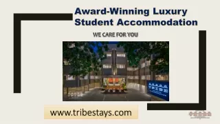 award winning luxury student accommodation