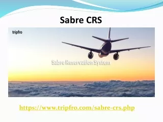 Sabre CRS
