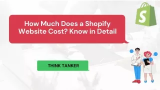 how much does a shopify website cost know