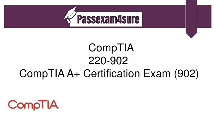 comptia 220 902 comptia a certification exam 902