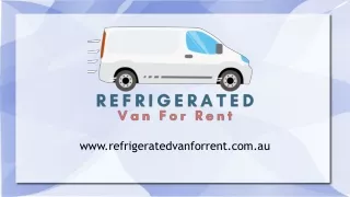 Refrigerated Van Lease