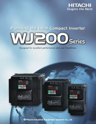 Inverter WJ200 series