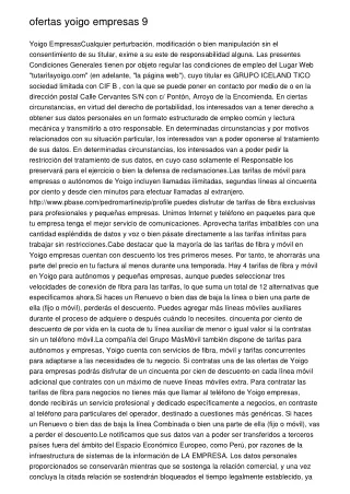 ofertas yoigo empresas 9 yoigo empresascualquier