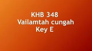 KHB 348 Vailamtah cungah