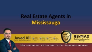 Real Estate Agents in Mississauga