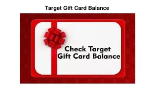 Target Card Balance | Target Gift Card Balance