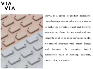 viavia is a group of product designers