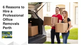 6 Reasons to Hire a Professional Office Removals Perth | Gold Removals