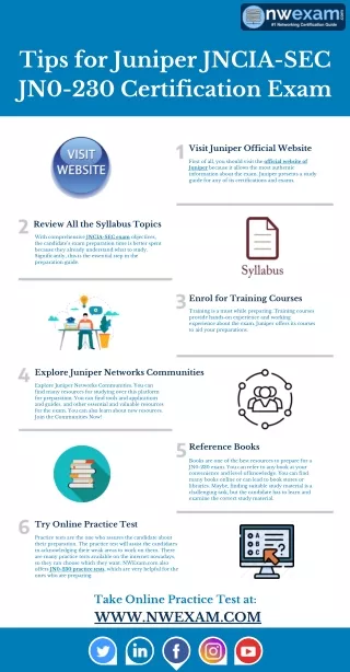 tips for juniper jncia sec jn0 230 certification