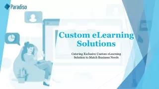 custom elearning solutions