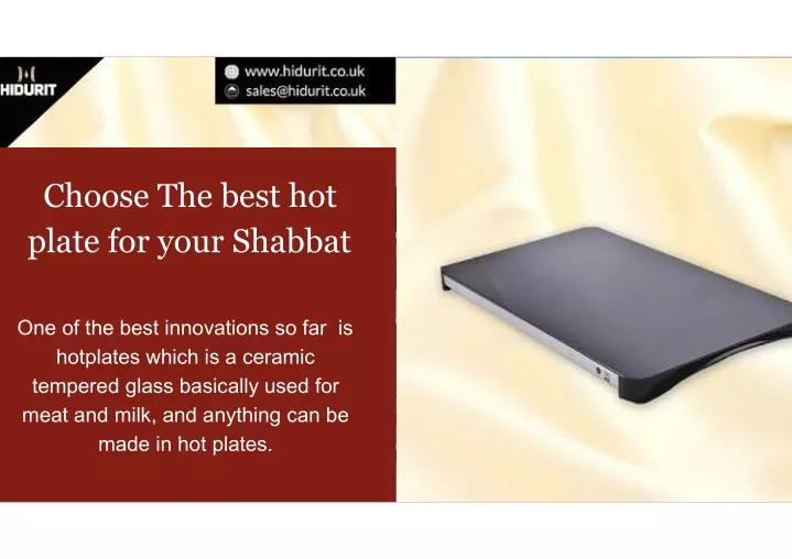 choose the best hot plate for your shabbat