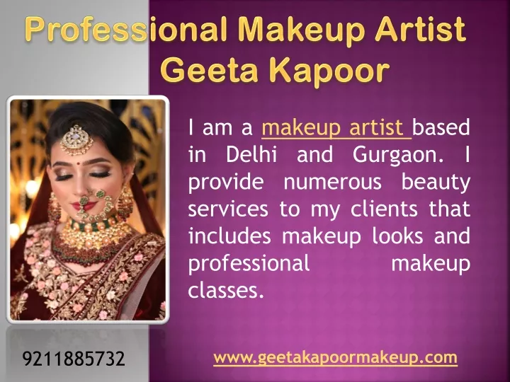 professional makeup artist geeta kapoor