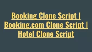 booking clone script booking com clone script